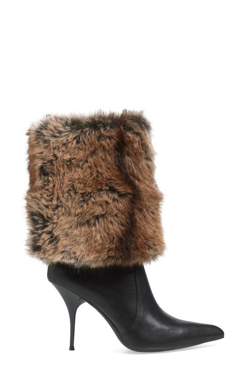 JEFFREY CAMPBELL JEFFREY CAMPBELL THERMAL FAUX FUR CUFF BOOTIE