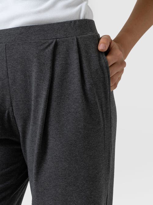 Saint + Sofia Camden Wide Leg Pant In Gray