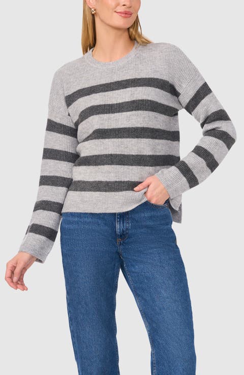 Stripe Crewneck Sweater
