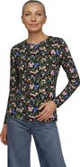 Lands' End Supima Cotton Long Sleeve Crewneck T-Shirt