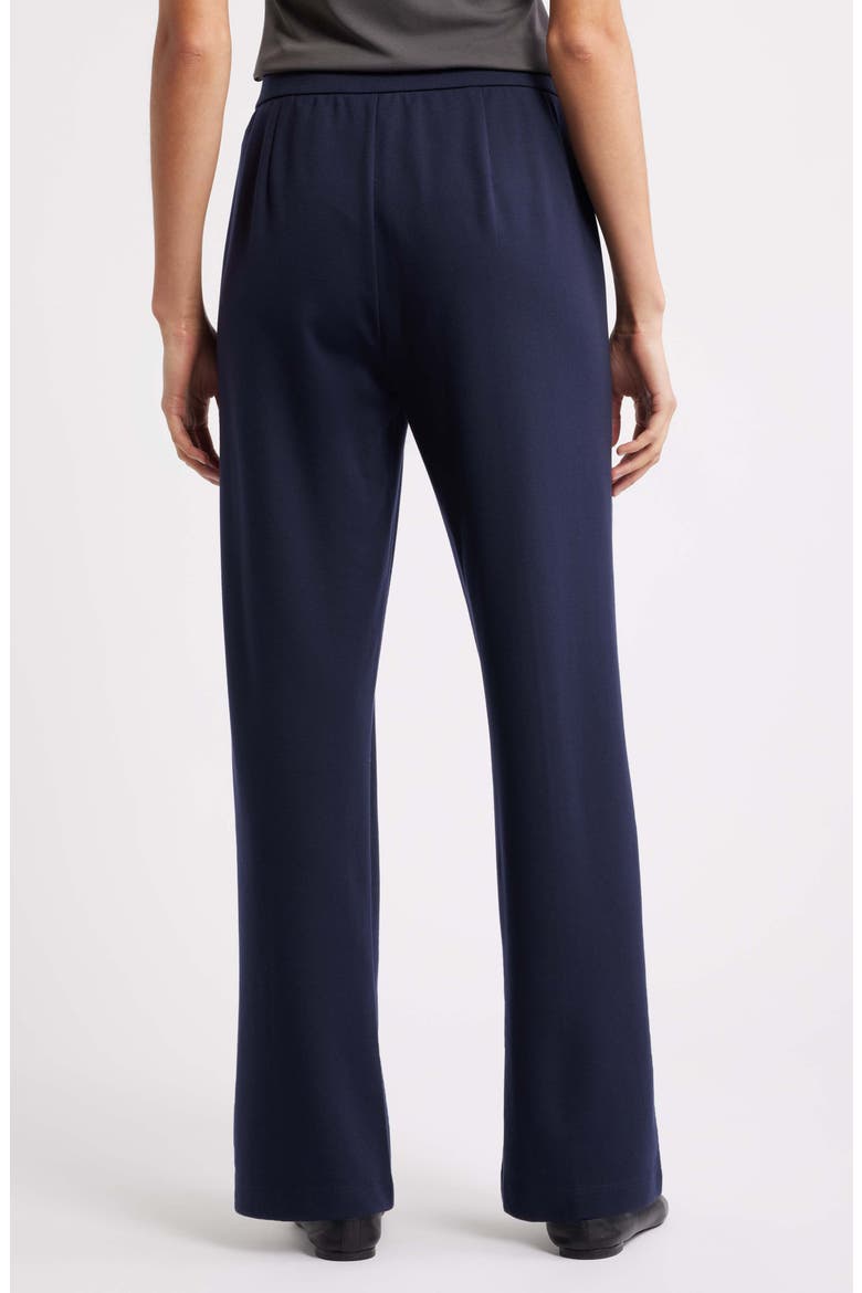 Pintuck Straight Leg Pants, Alternate, color, INK