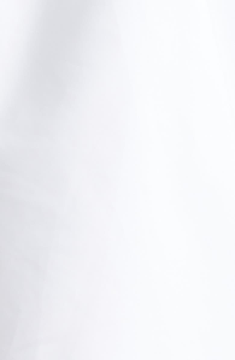 Givenchy Belted Cotton Poplin Mini Shirtdress, Alternate, color, White