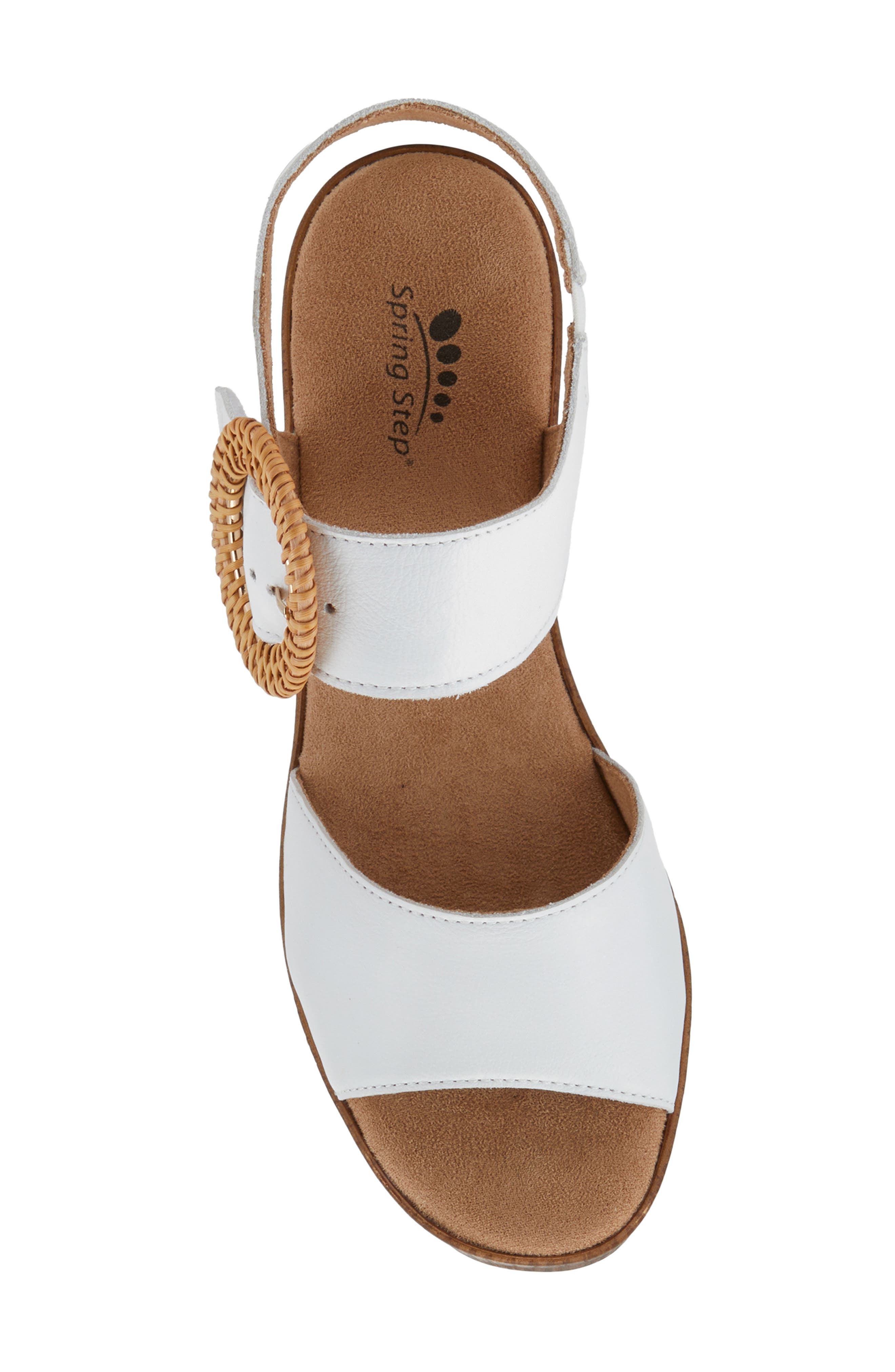 Spring Step Gamona Platform Sandal, Alternate, color, 