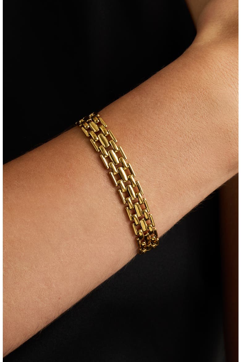 Mara Chain Bracelet, Alternate, color, GOLD