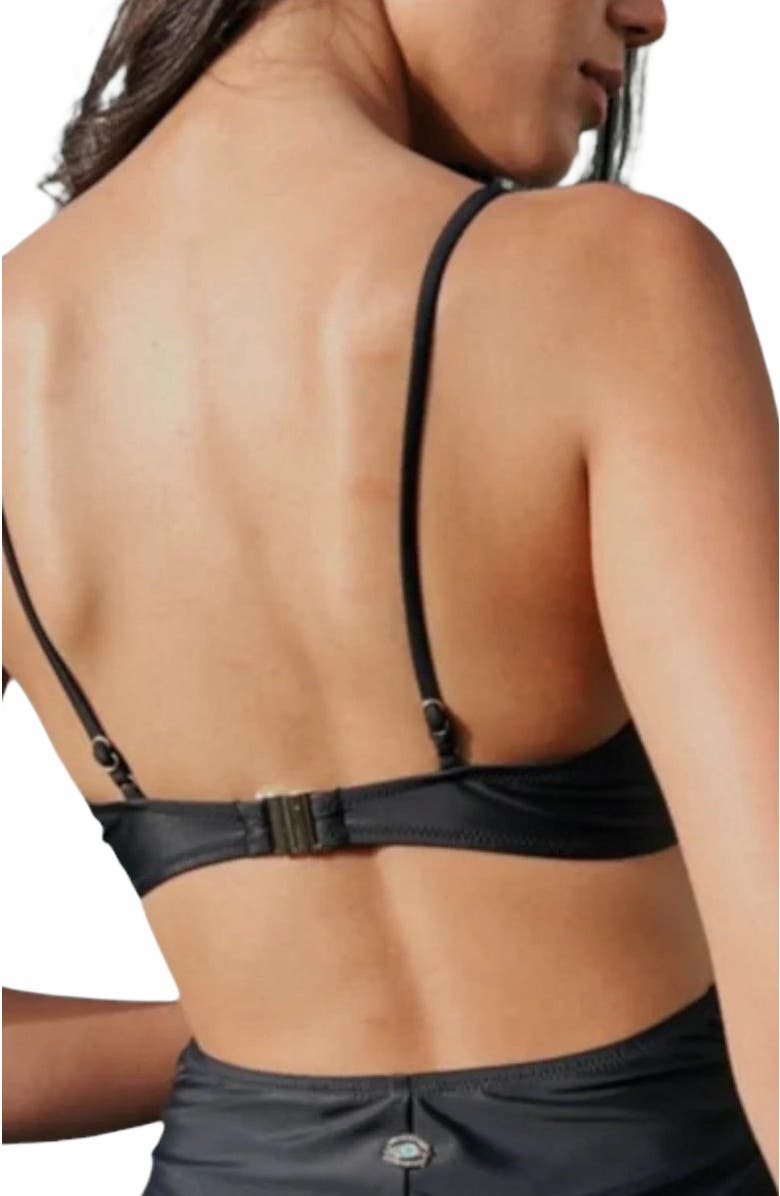 Biliblond Jordan Bikini Top, Alternate, color, Black Lurex