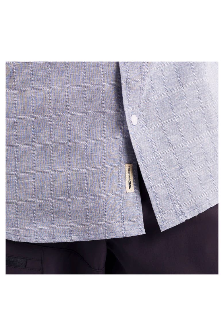 Lenard Short-sleeved Shirt, Alternate, color, Blue Haze