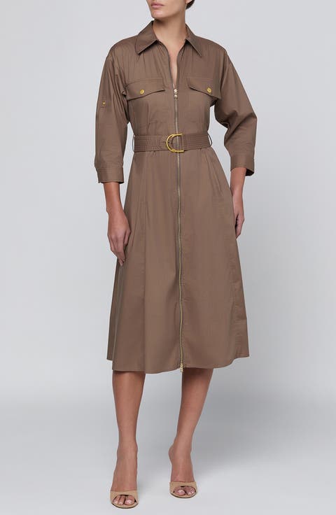 Callen Midi Shirt Dress