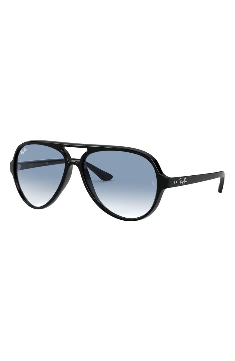 Ray-Ban Cats 5000 59mm Gradient Aviator Sunglasses, Alternate, color,