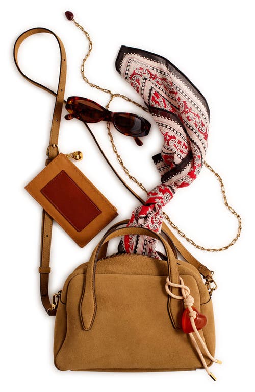Shop Madewell Medium Suede Crossbody Bag