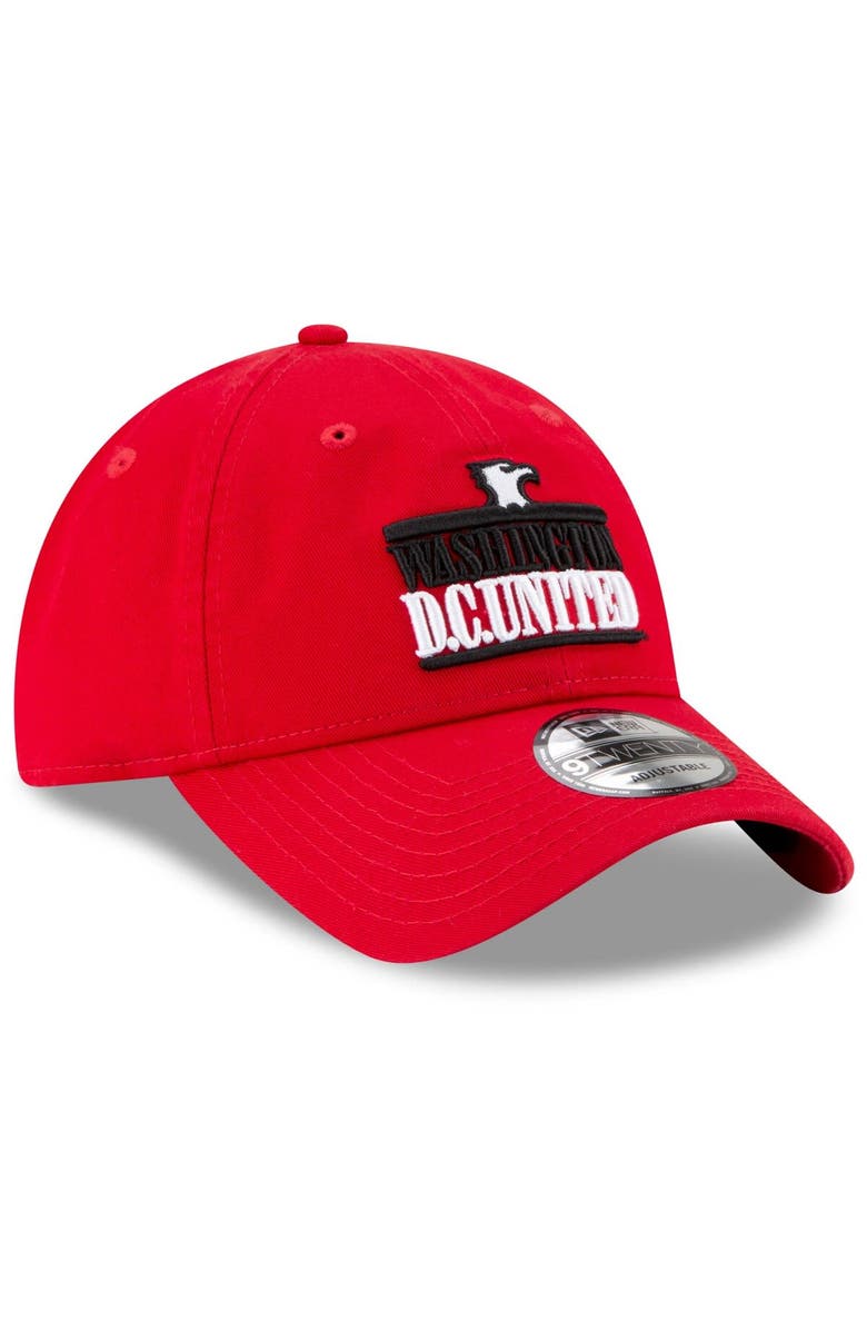 New Era Men's New Era Red DC United Since '96 Fan Fave 9TWENTY Adjustable Hat, Alternate, color, 