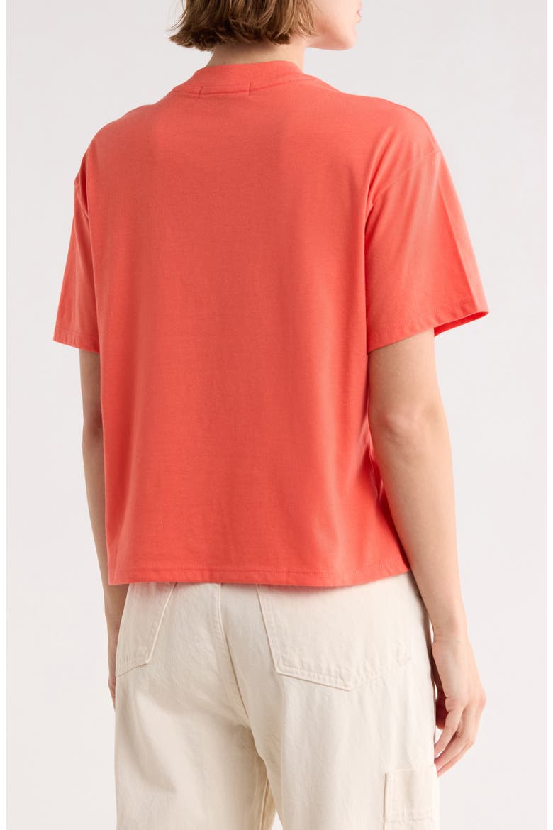 La Mer Graphic T-Shirt, Alternate, color, CORAL