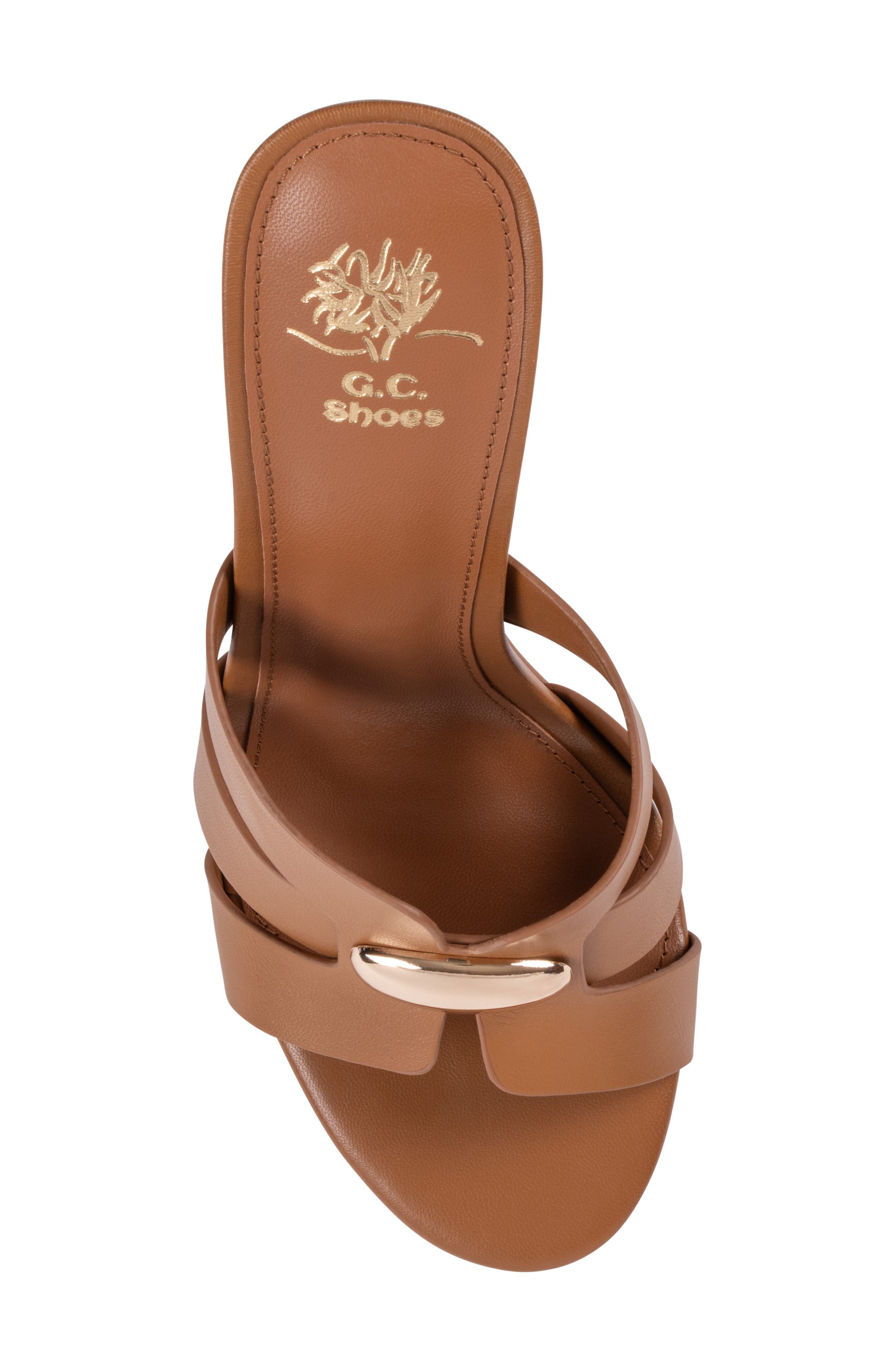 GOOD CHOICE NEW YORK Verona Slide Sandal, Alternate, color, Tan