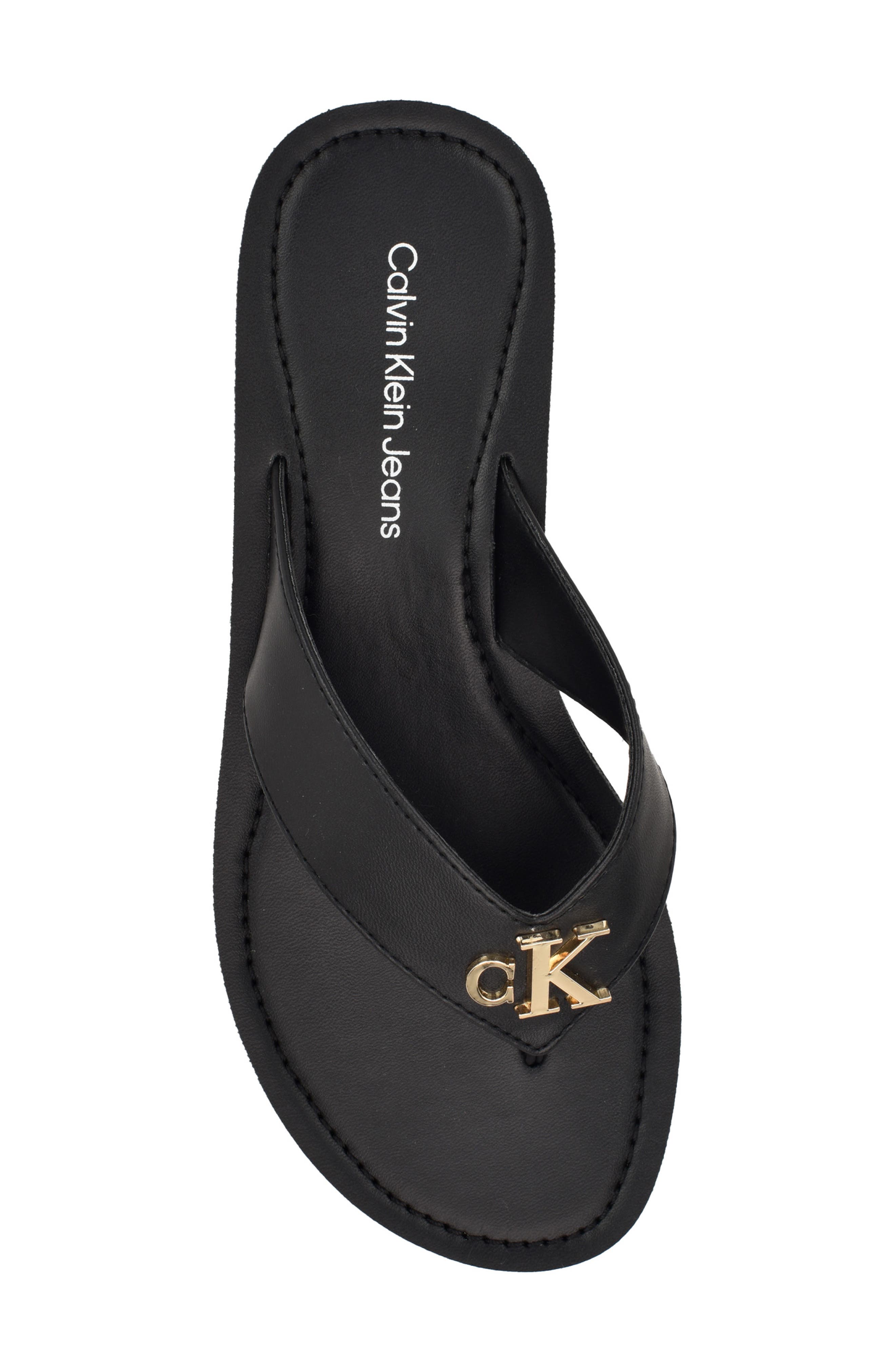 Calvin Klein Jaimze Flip Flop, Alternate, color, 