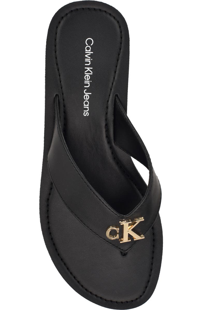 Calvin Klein Jaimze Flip Flop, Alternate, color,