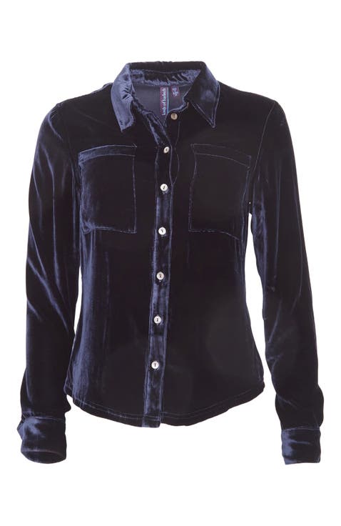 Sylvia Velvet Shirt