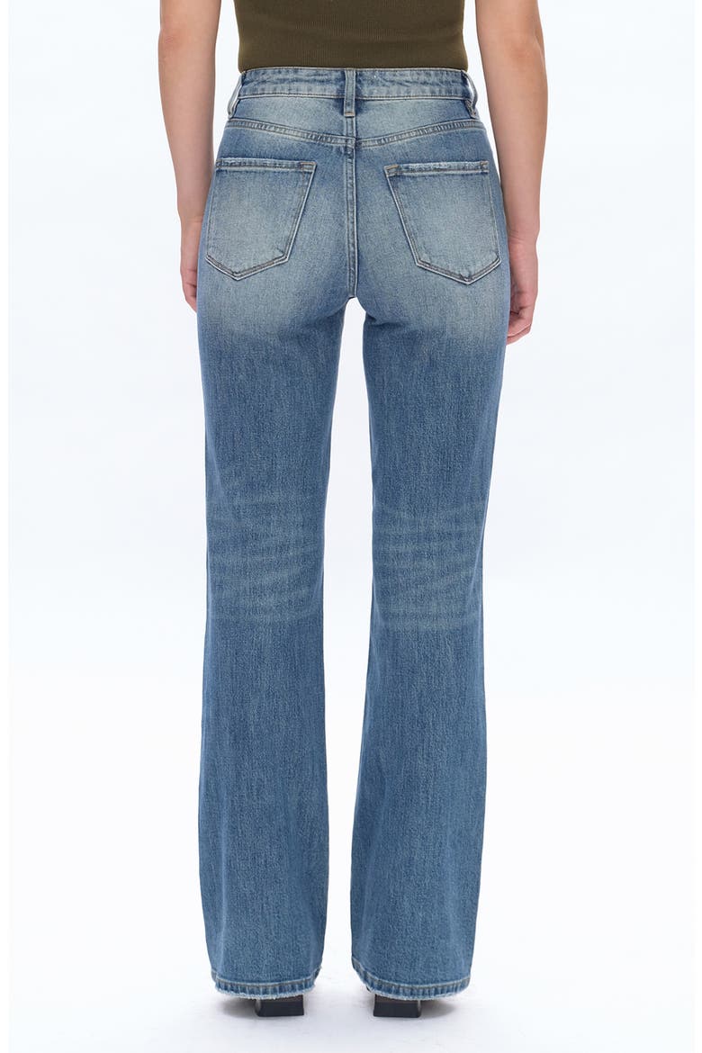 High Waist Bootcut Jeans, Alternate, color, RETRO