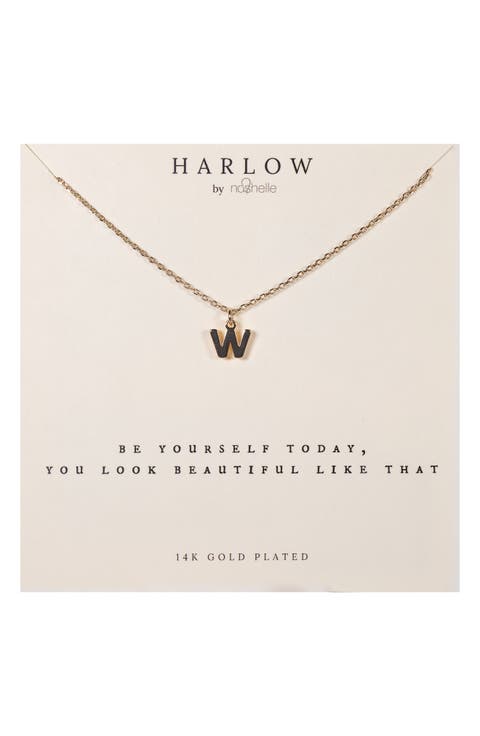 Initial Charm Necklace