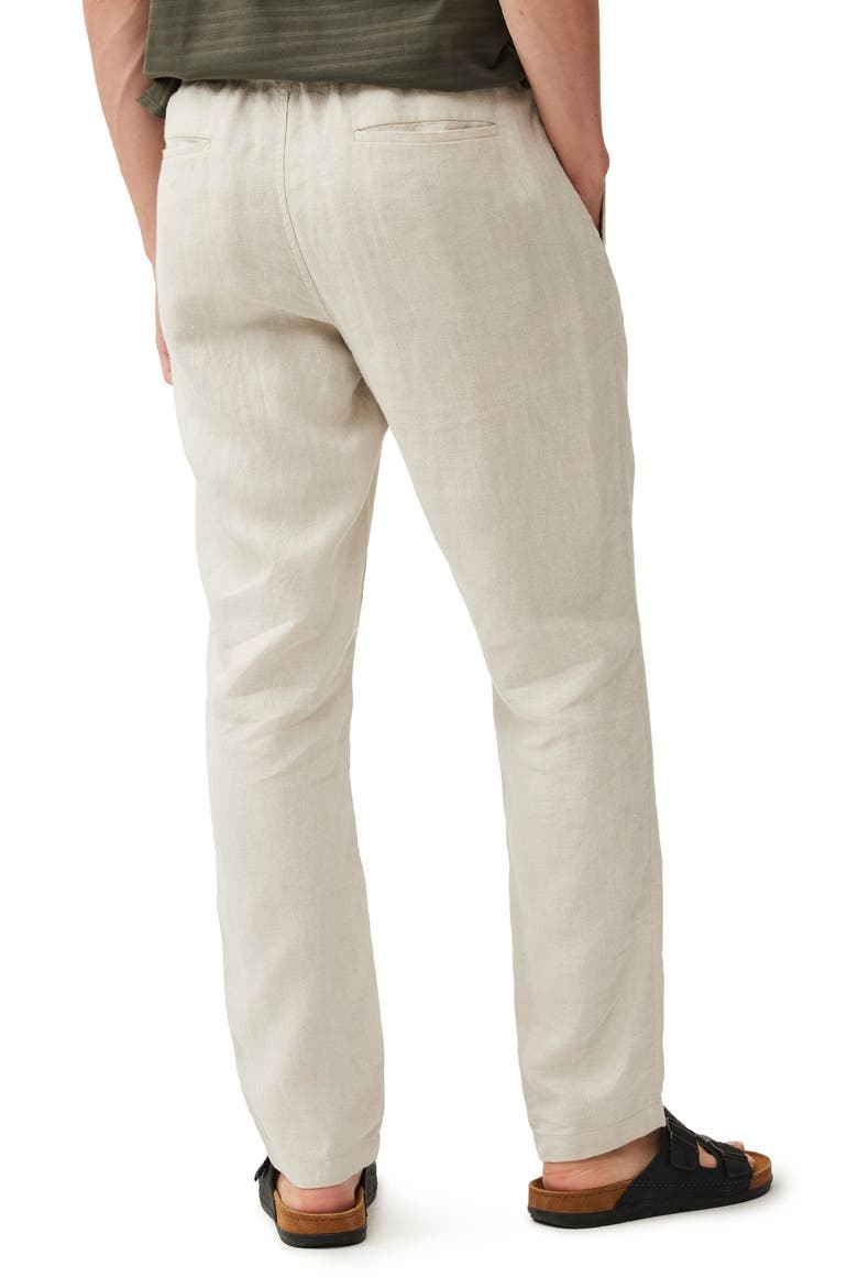Linen Resort Pants, Alternate, color, OATMEAL