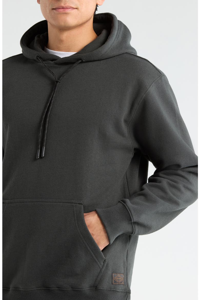 Bolo Fleece Hoodie, Alternate, color, ONYX