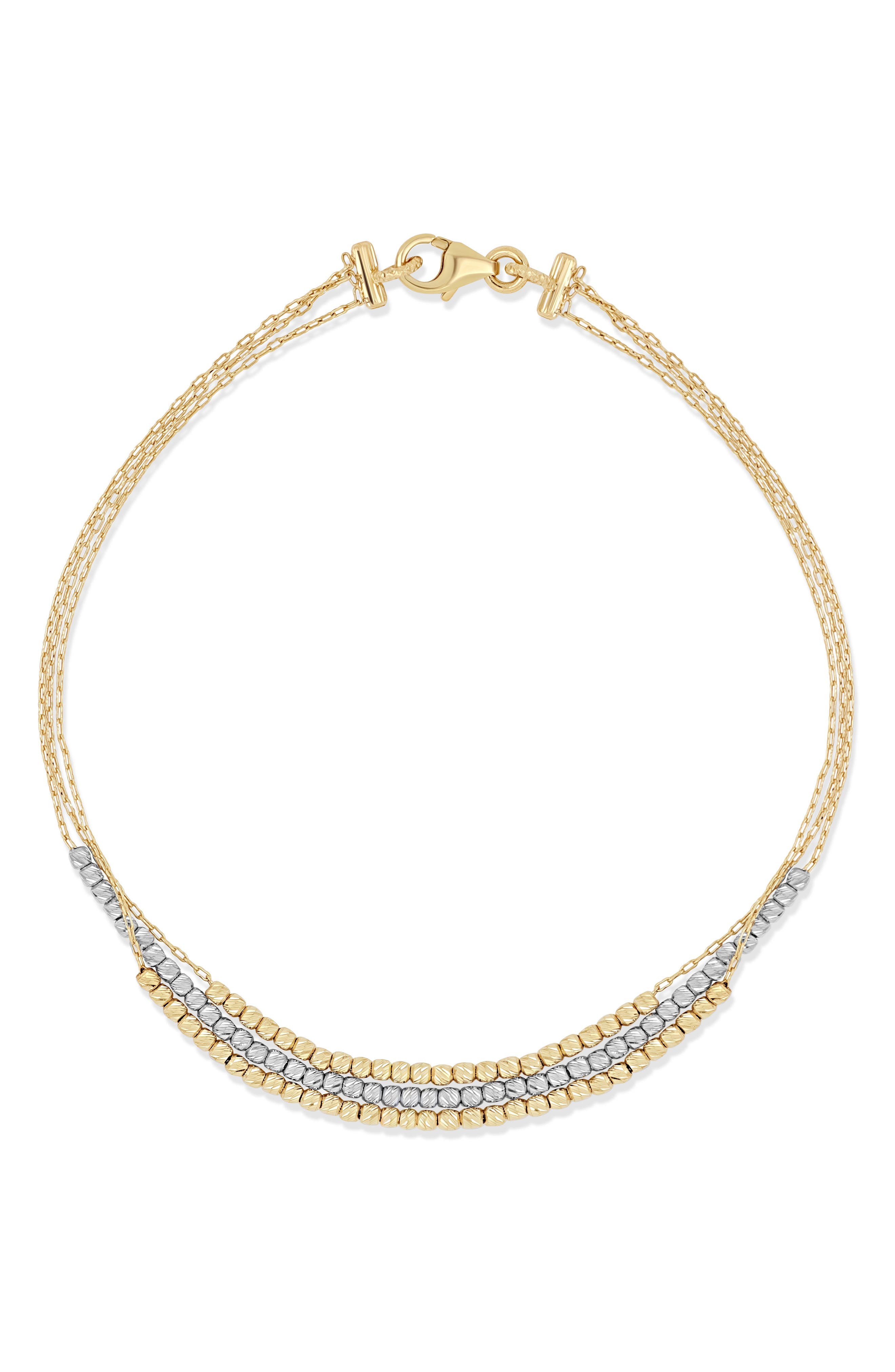 selected 14K WHITE GOLD/ YELLOW GOLD