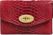Mulberry Darley Folded Embossed Leather Wallet
