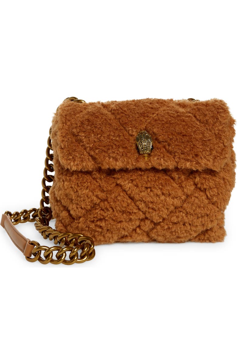 Kurt Geiger London Kensington Faux Fur Crossbody Bag, Main, color,