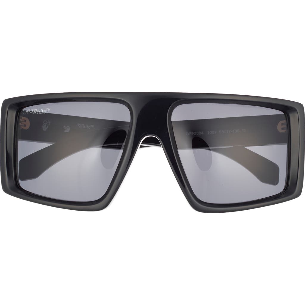 Off-white Alps 58mm Square Sunglasses