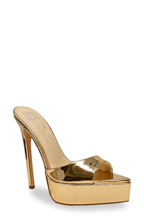 Platform Slide Sandal