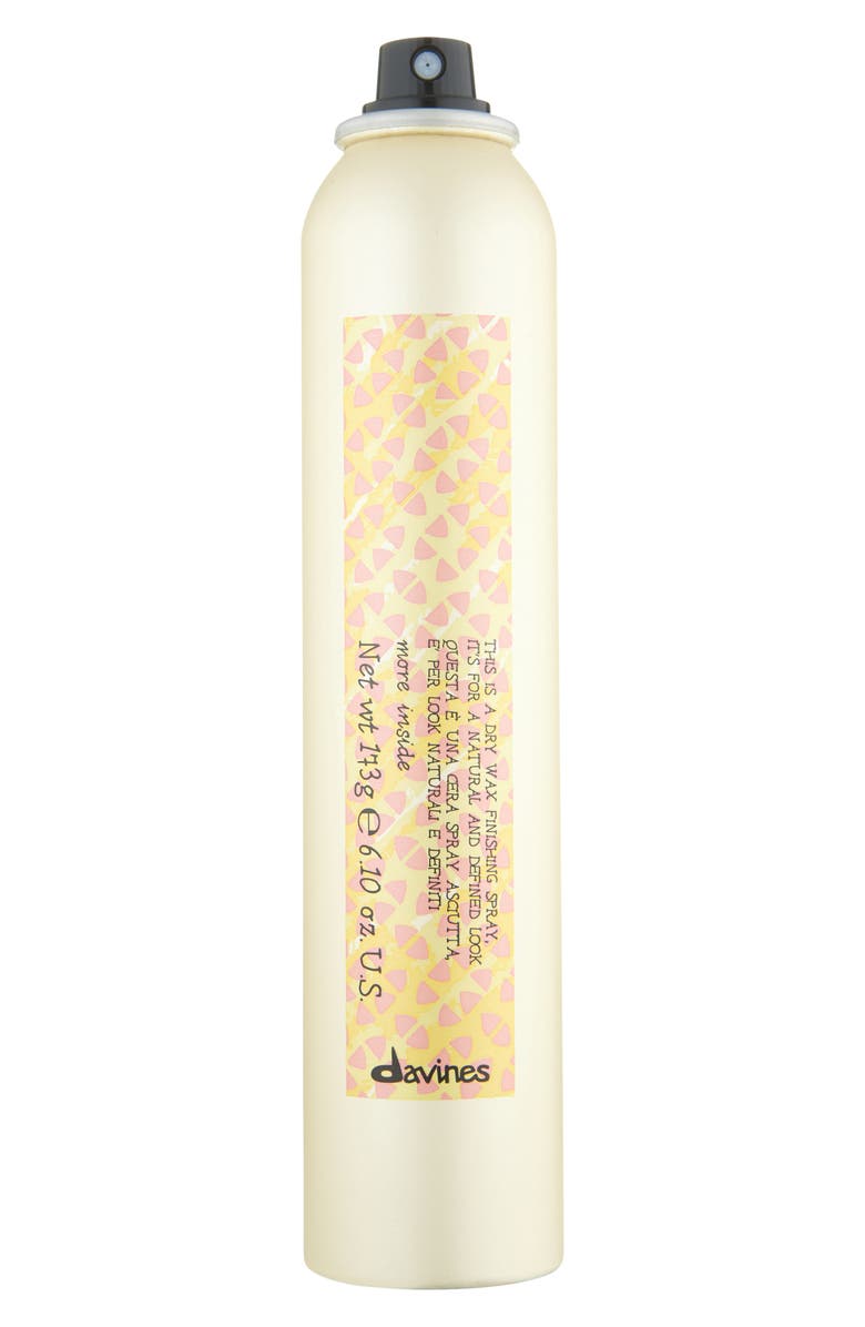 Davines This is a Dry Wax Finishing Spray, Main, color,