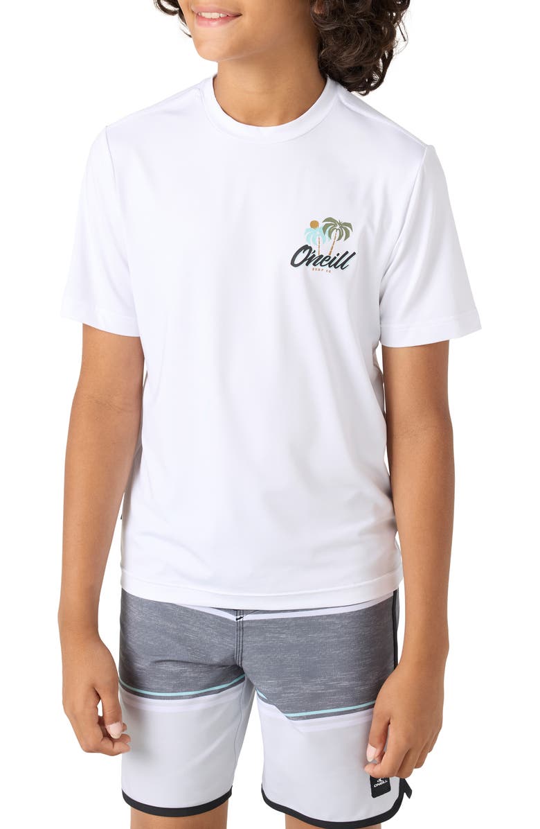 O'Neill Kids' TRVLR UPF Performance Graphic T-Shirt, Main, color, 