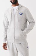 True Religion Wreath Buddha Zip Hoodie