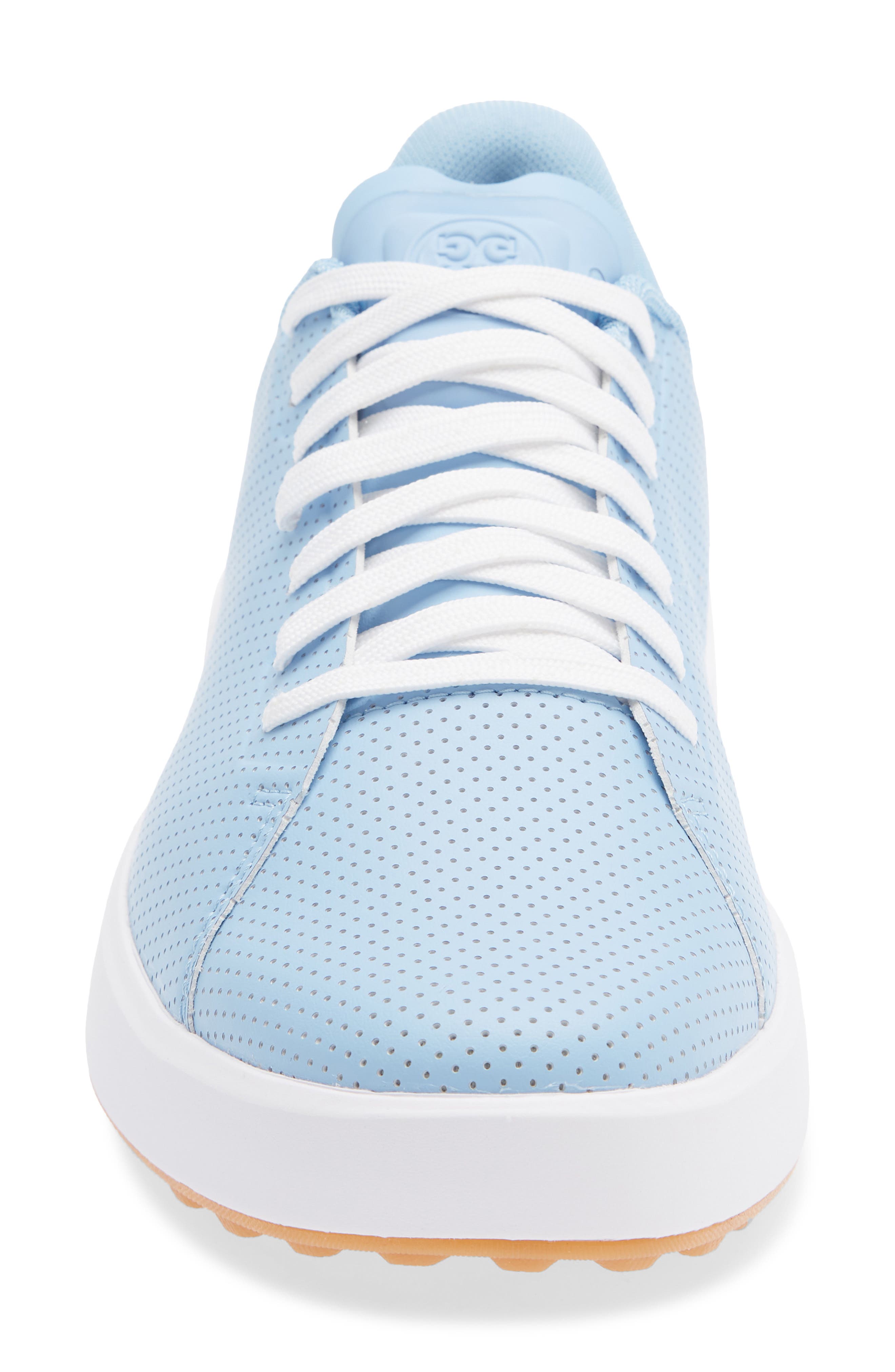 G.112 Perforated Golf Shoe, Alternate, color, CERULEAN / SNOW