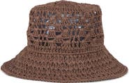 Eugenia Kim Jonah Crochet Straw Bucket Hat