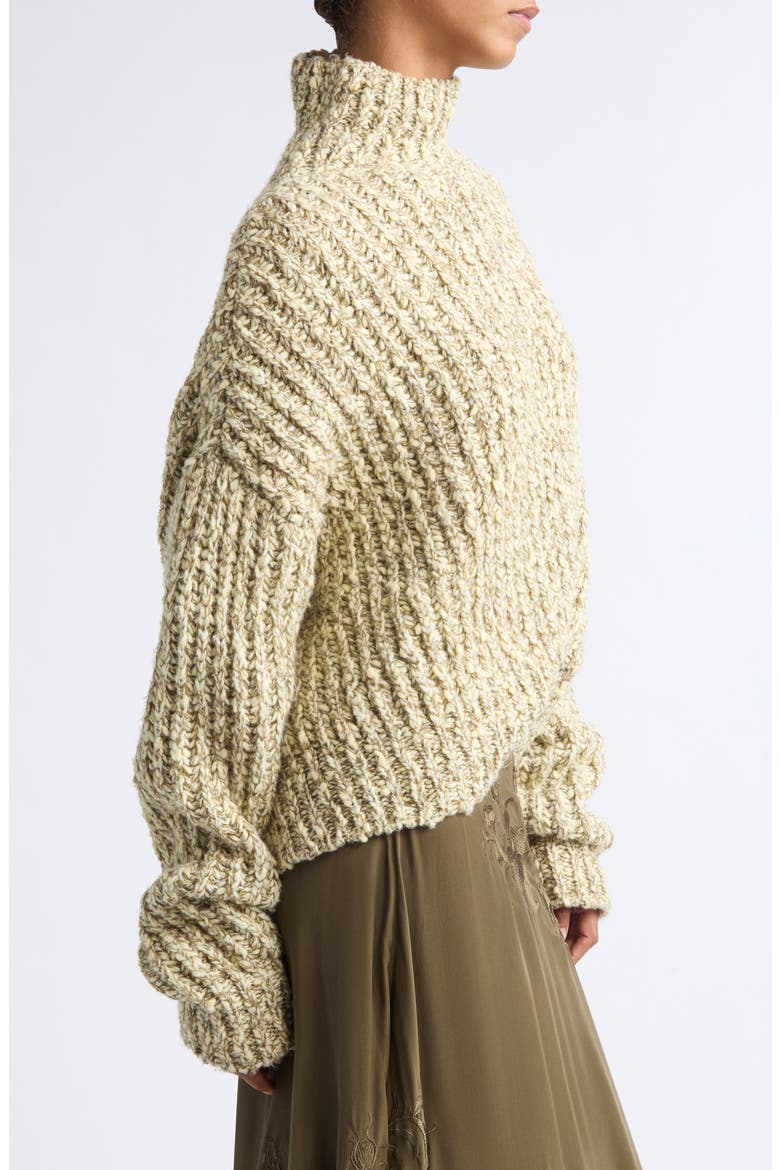 Albie Wide Rib Sweater, Alternate, color, ALABASTER