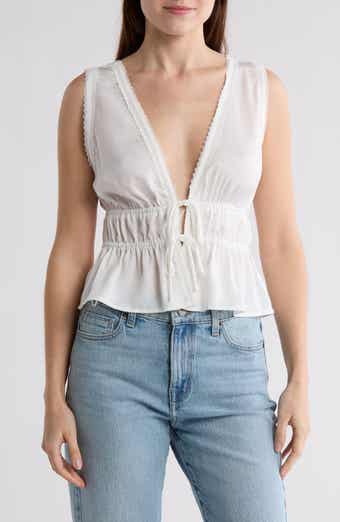 WAYF Lace Trim Tank