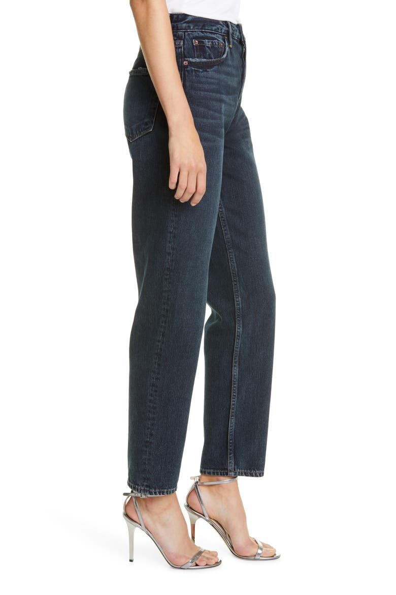 Devon High Rise Relaxed Fit Jeans, Alternate, color, INTO THE ABYSS