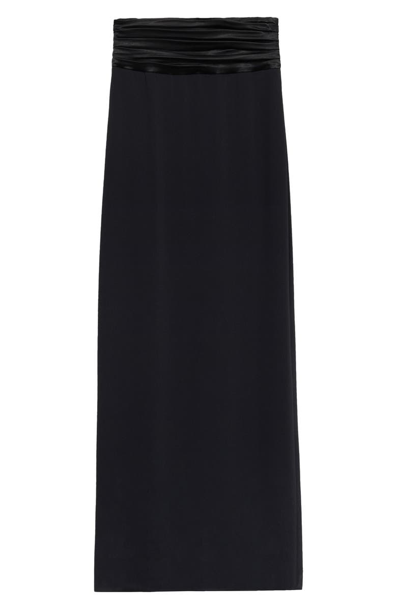 MANGO Draped Waist Skirt, Alternate, color,