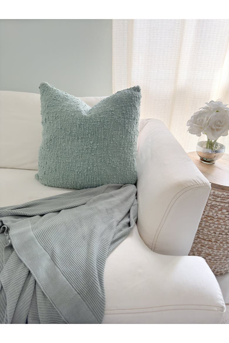 Harbor Knit Throw, Alternate, color, Tea Green