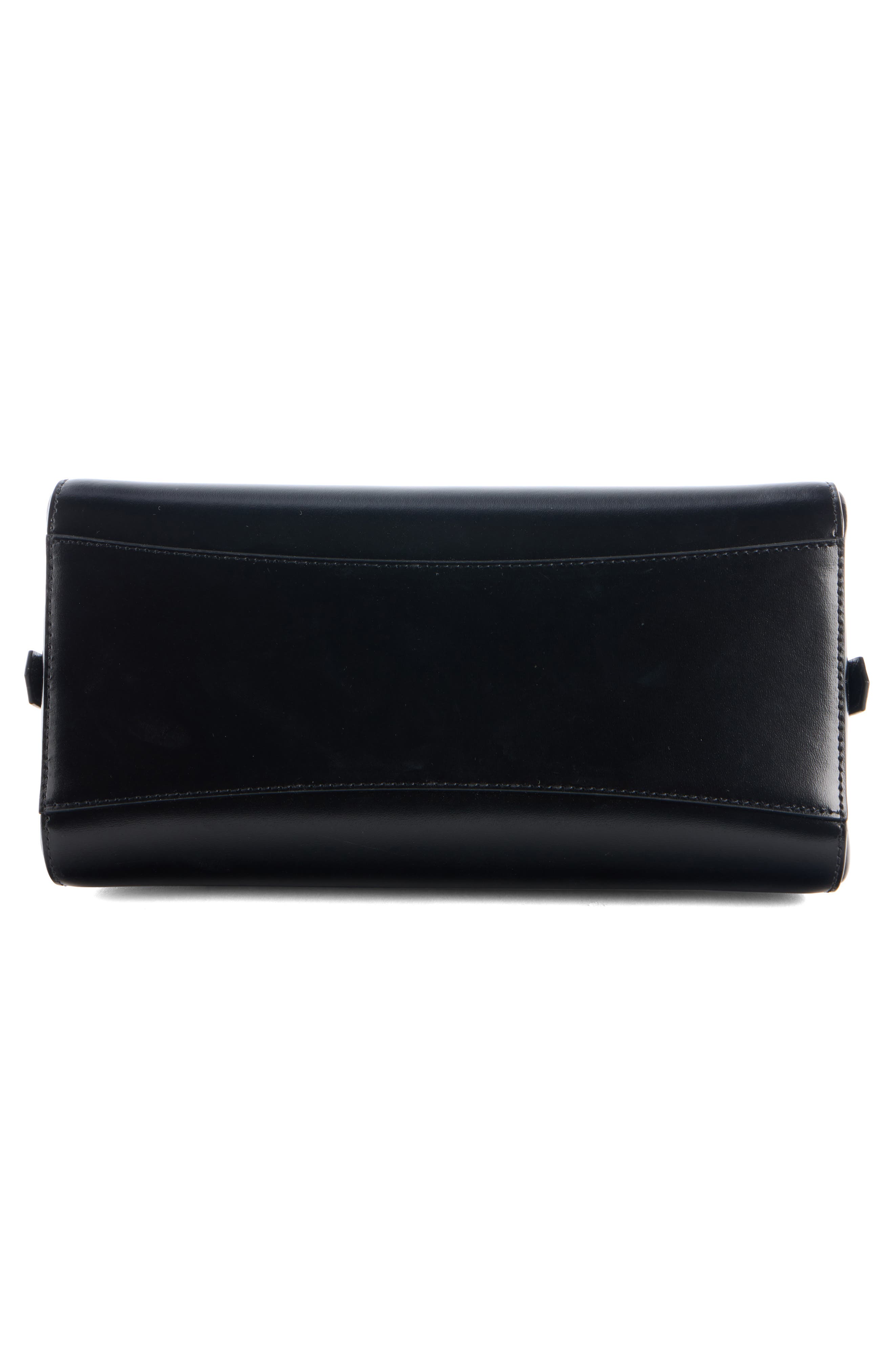 Givenchy Mini Antigona Leather East/West Satchel, Alternate, color, 001-Black