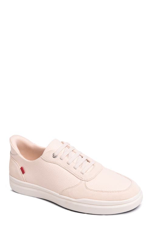 Marc Joseph New York Main Street Hands Free Technology Leather Sneaker In Pink