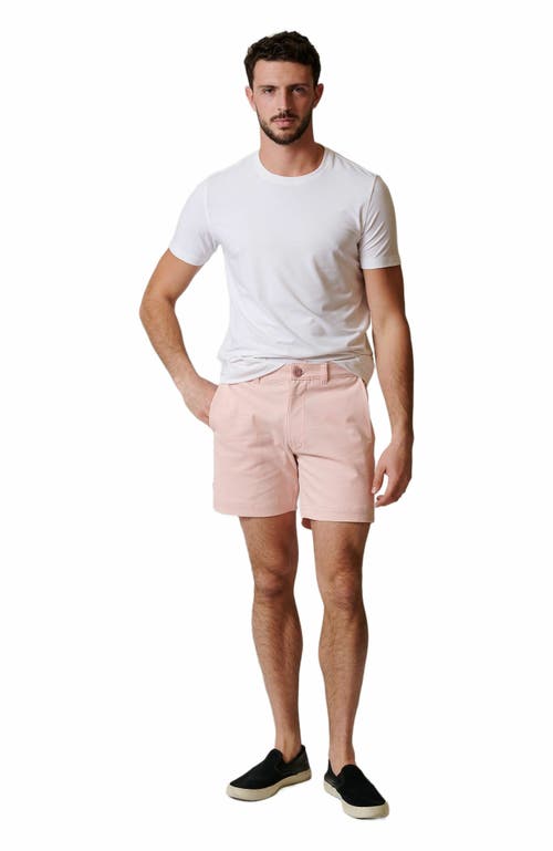 Leisure Lab Stretch Cotton Chino Shorts In Multi