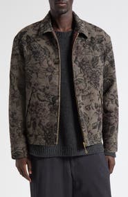 Undercover Cotton Blend Jacquard Jacket