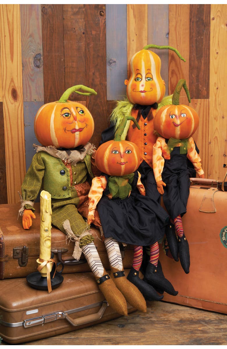 Gallerie II Huey And Susie Pumpkin, Alternate, color, Orange