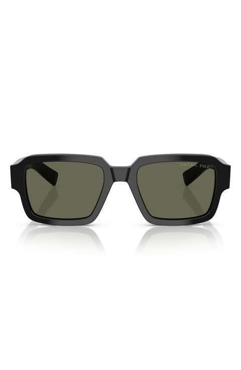 54mm Polarized Square Sunglasses