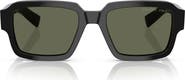 Prada 54mm Polarized Square Sunglasses