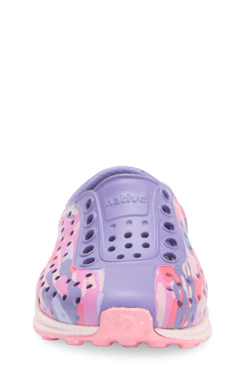 Native Shoes Robbie Floral Water Friendly Perforated Slip-on In Multi