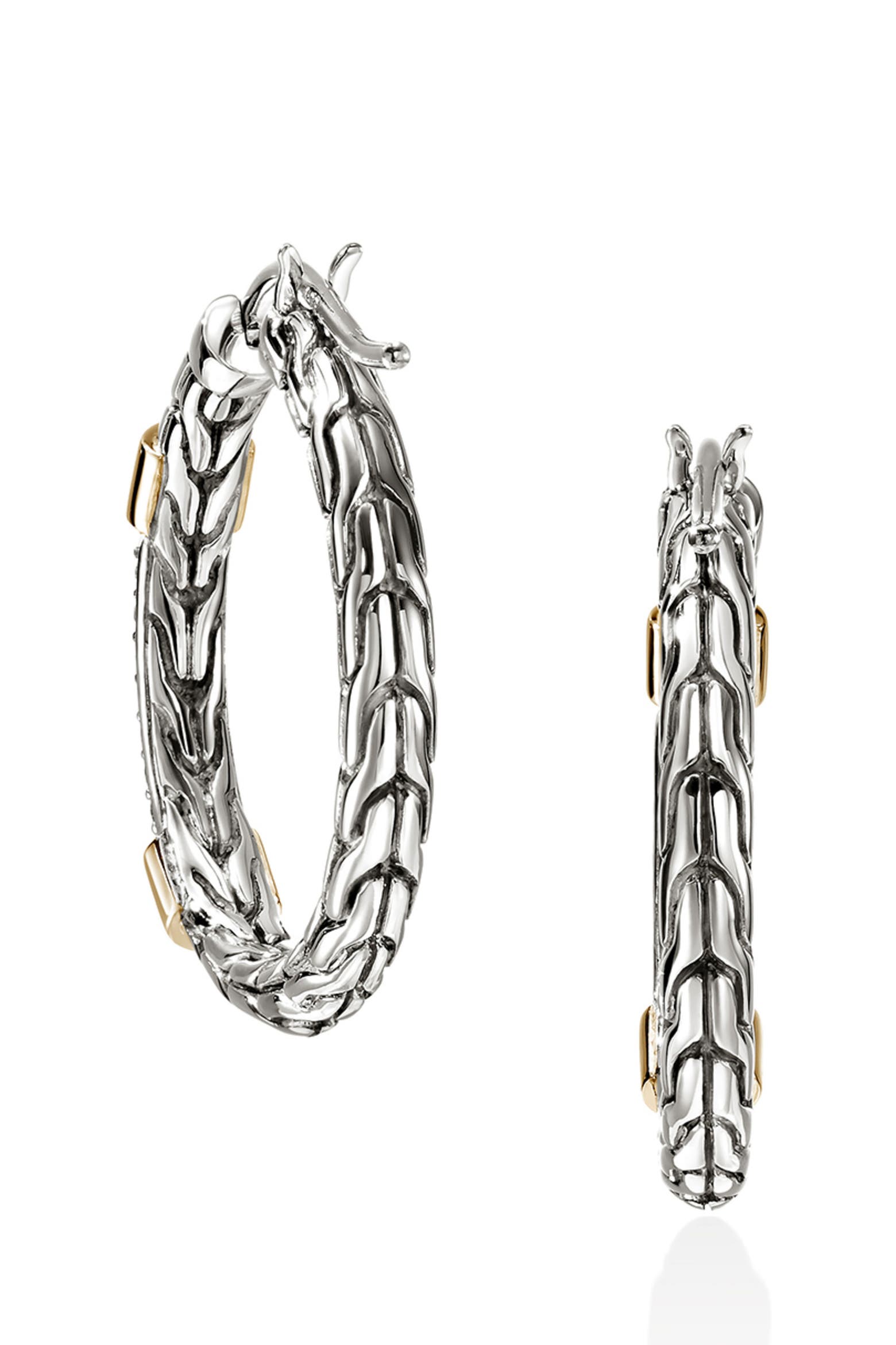 Hoop Essentials John Hardy JH Essentials Pavé Hoop Earrings (Women) | Nordstrom
