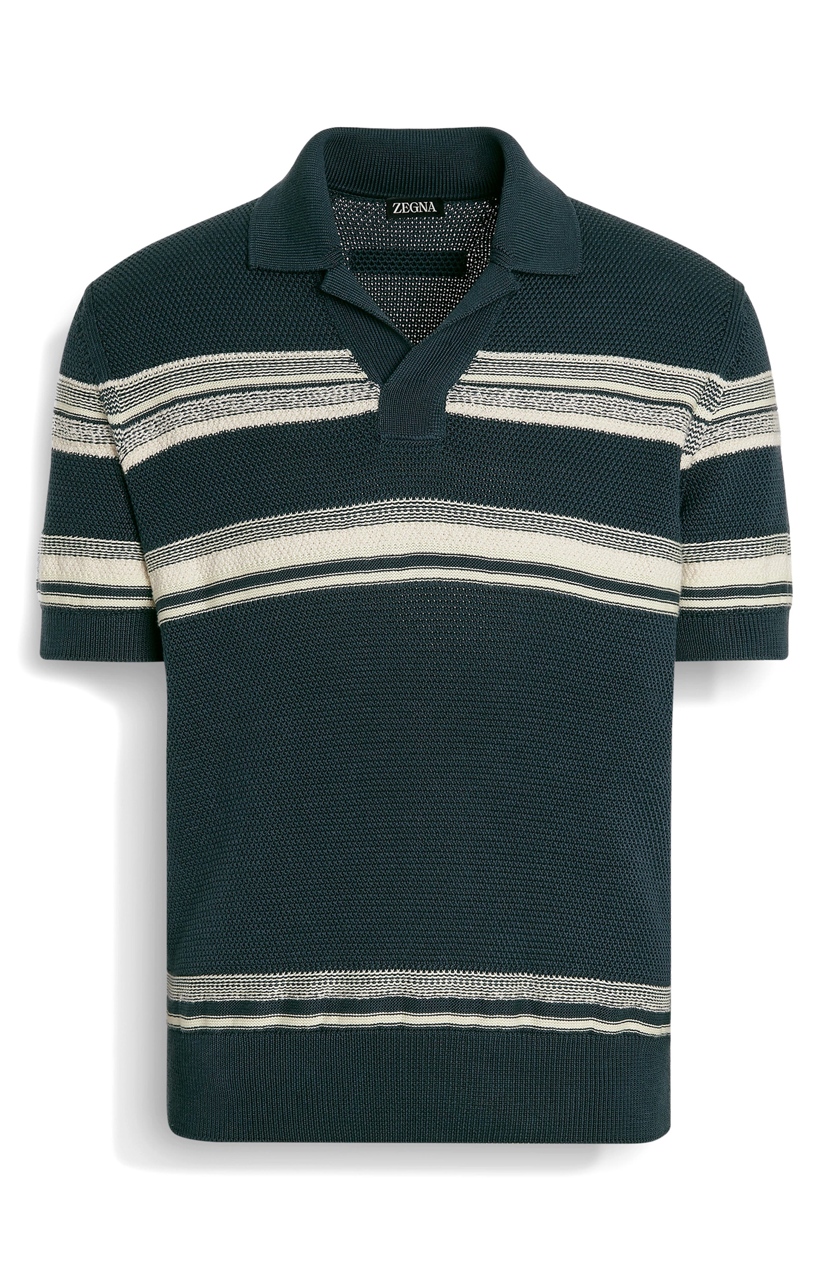 selected DARK GREEN STIRPE