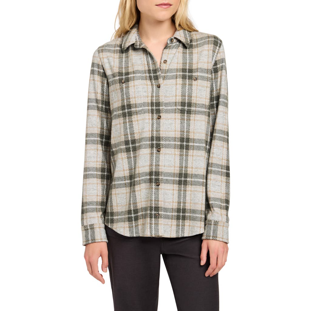 Faherty Legend Plaid Shirt In Green