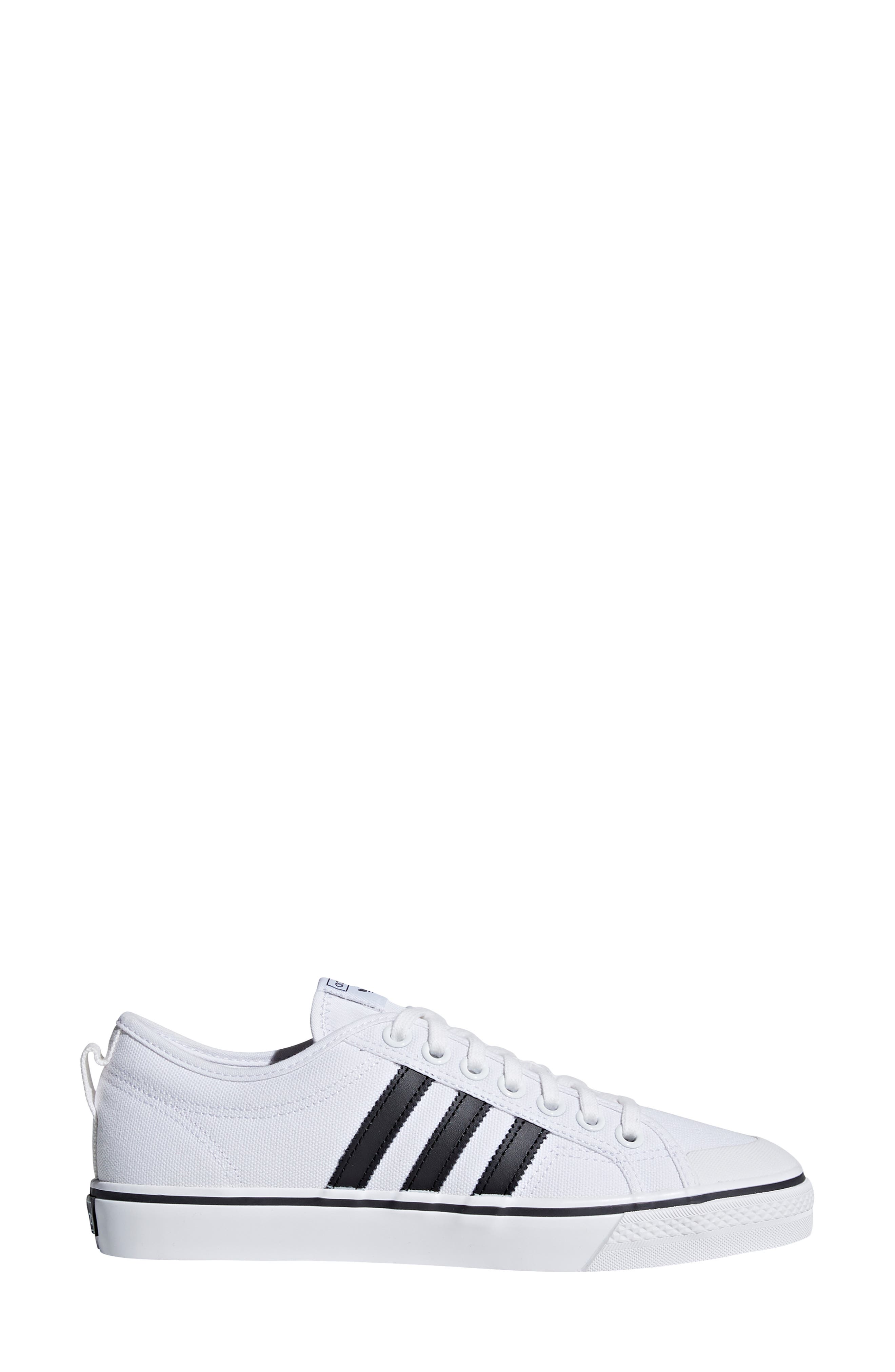 Nizza Sneaker, Alternate, color, WHITE/ CORE BLACK